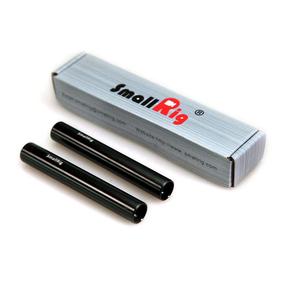 SMALLRIG Aluminum Alloy Pair of 15mm Rods (M12-4inch)1049