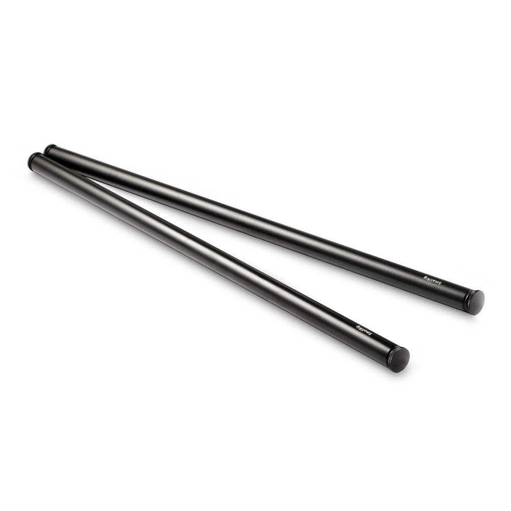 Smallrig 2pcs 15mm Black Aluminum Alloy Rod(M12-40cm) 16inch 1054