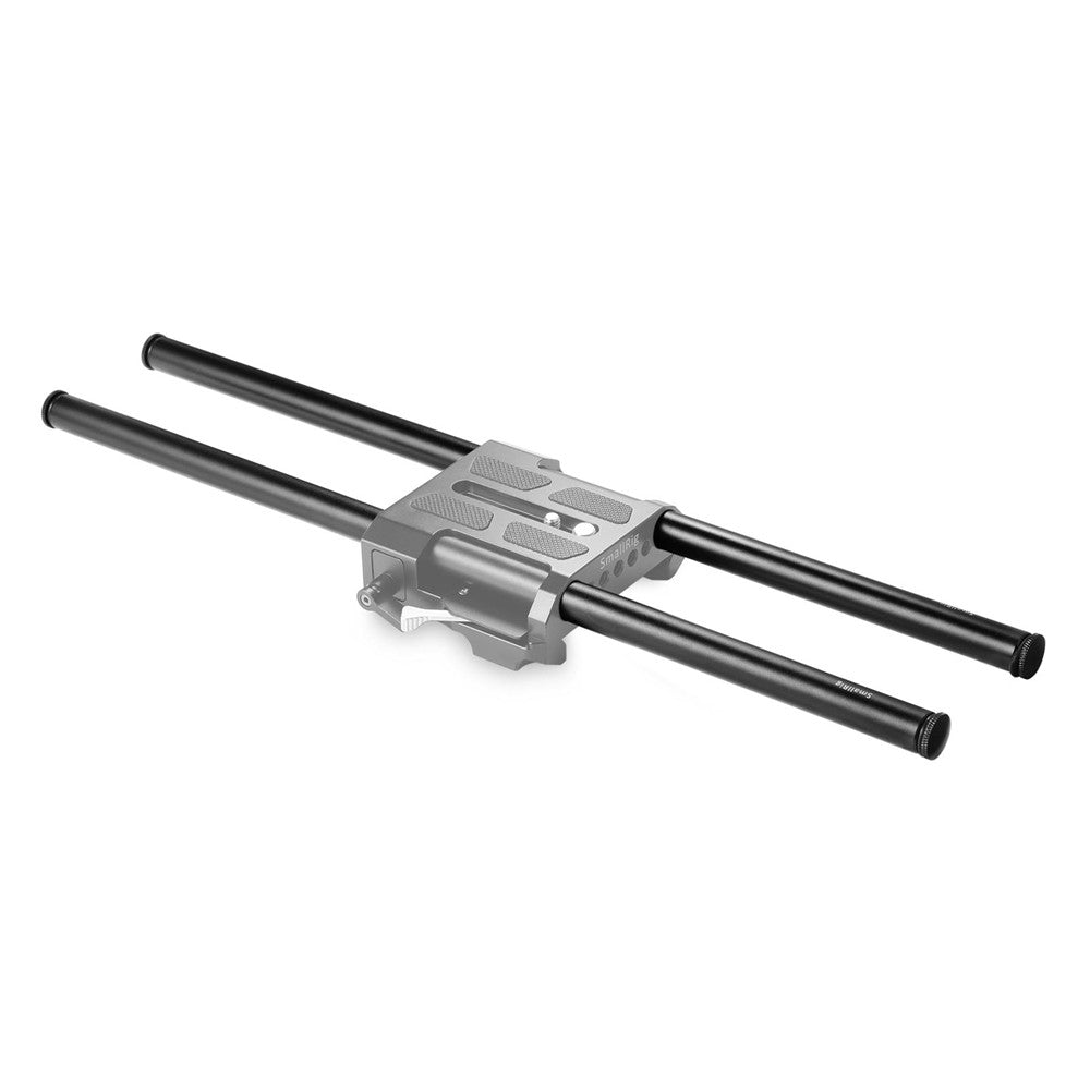 Smallrig 2pcs 15mm Black Aluminum Alloy Rod(M12-40cm) 16inch 1054