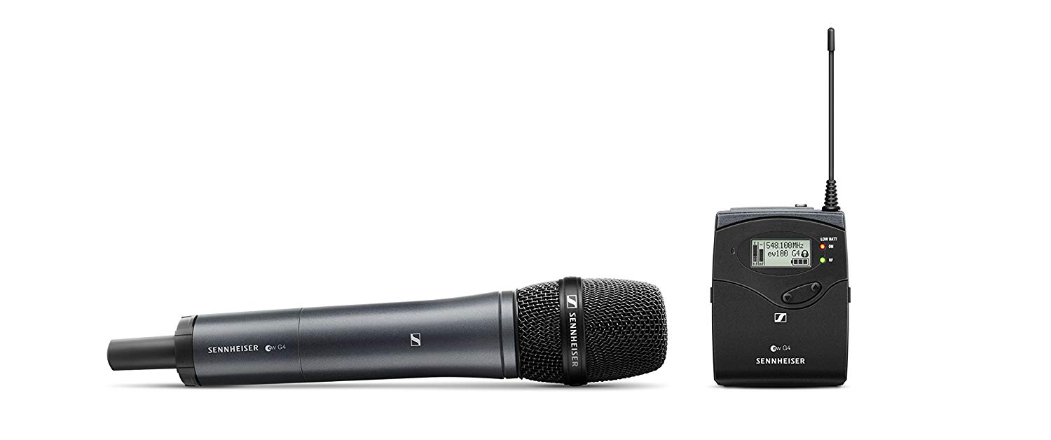 Sennheiser EW 135P G4 Camera-Mount Wireless Cardioid Handheld Microphone System (A: 516 to 558 MHz)