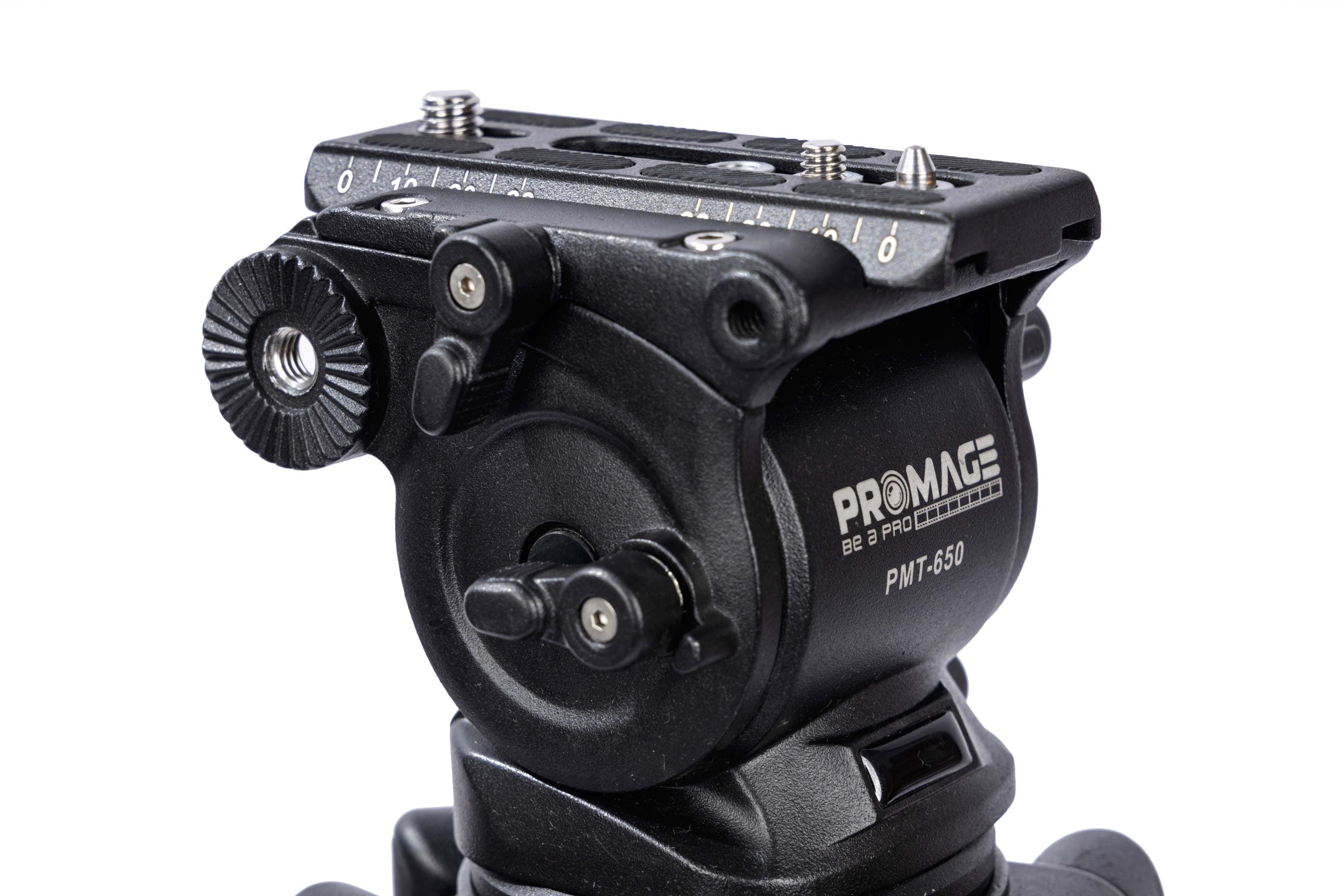 PROMAGE PMT-650 Professional Aluminum Alloy Camera Video Tripod