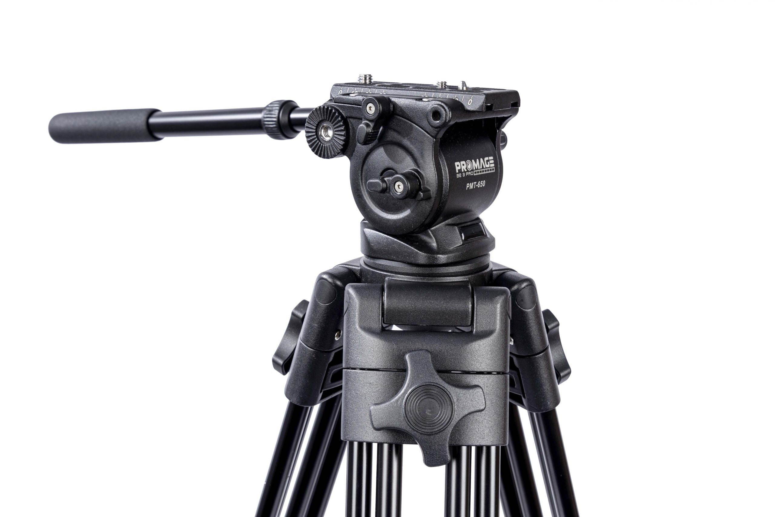 PROMAGE PMT-650 Professional Aluminum Alloy Camera Video Tripod