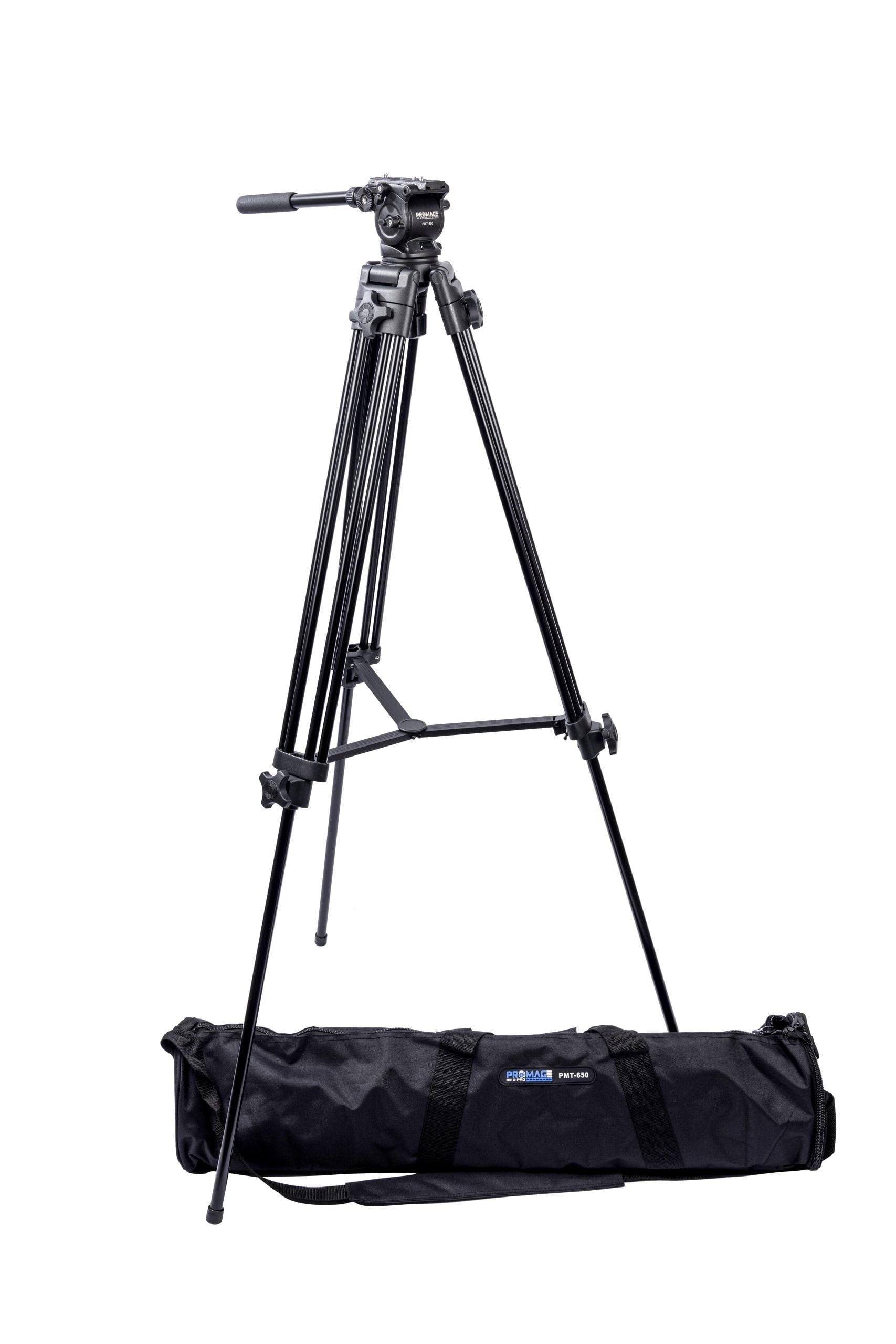 PROMAGE PMT-650 Professional Aluminum Alloy Camera Video Tripod