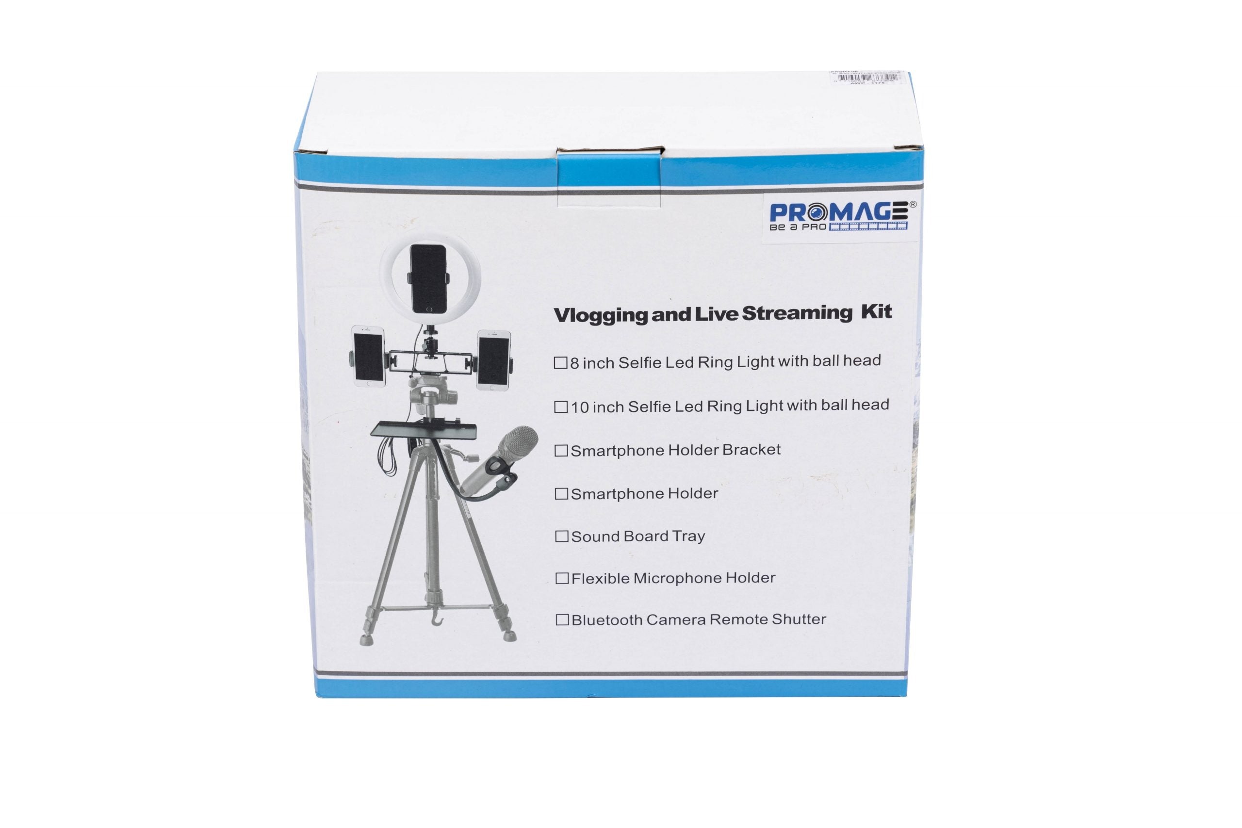 PROMAGE 10" RING LIGHT LIVE STREAMING KIT