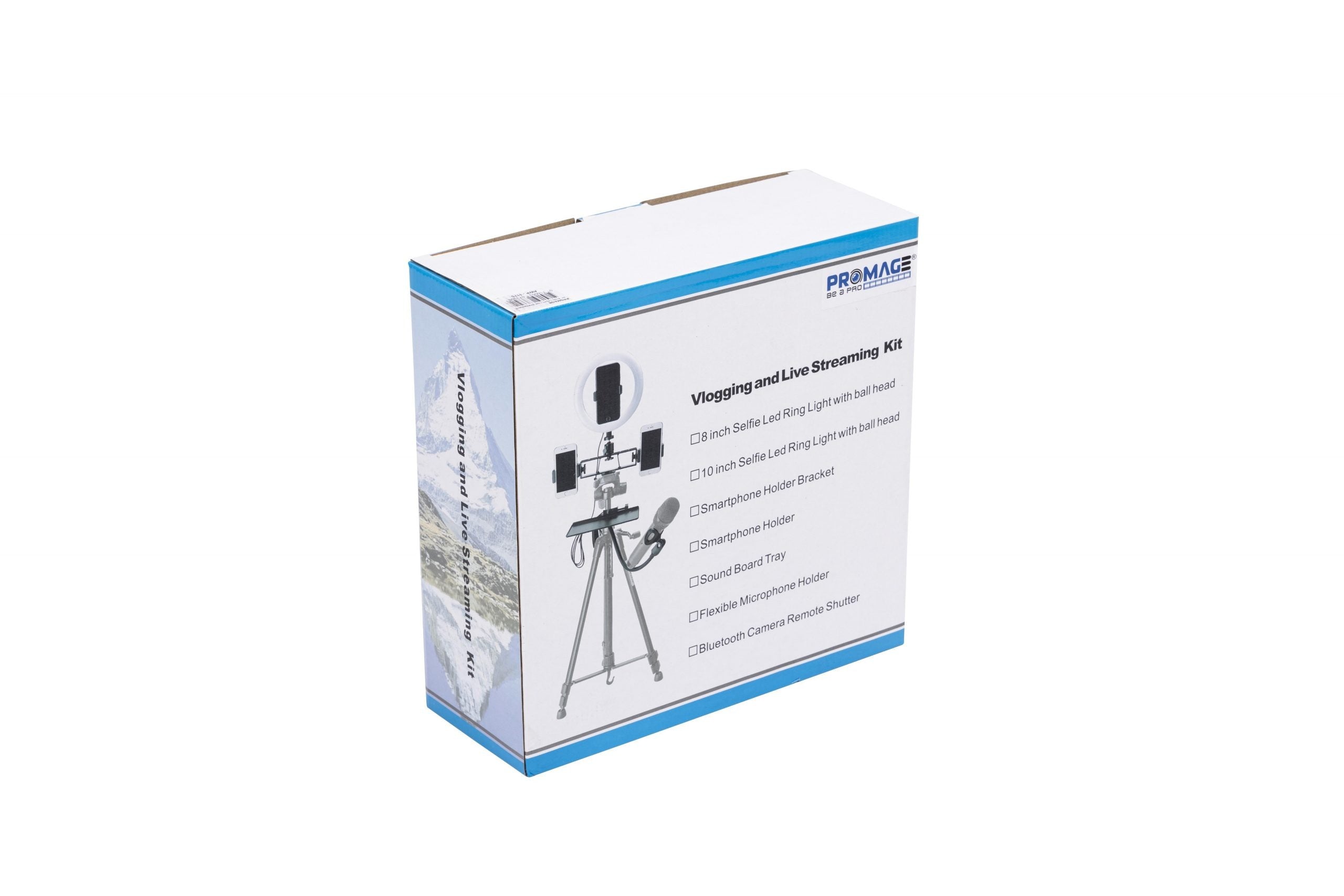PROMAGE 10" RING LIGHT LIVE STREAMING KIT