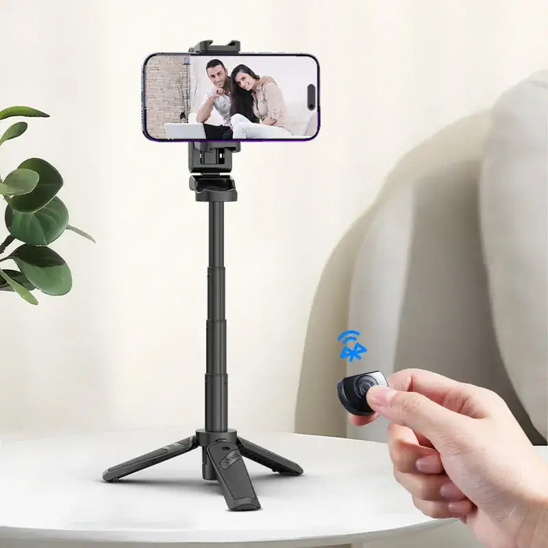 Ulanzi JJ02 Extendable Grip Phone Tripod with Remote (Black)