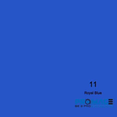 Promage ROYAL BLUE PM-PB11 Seamless Background Paper 2.72m x 10m