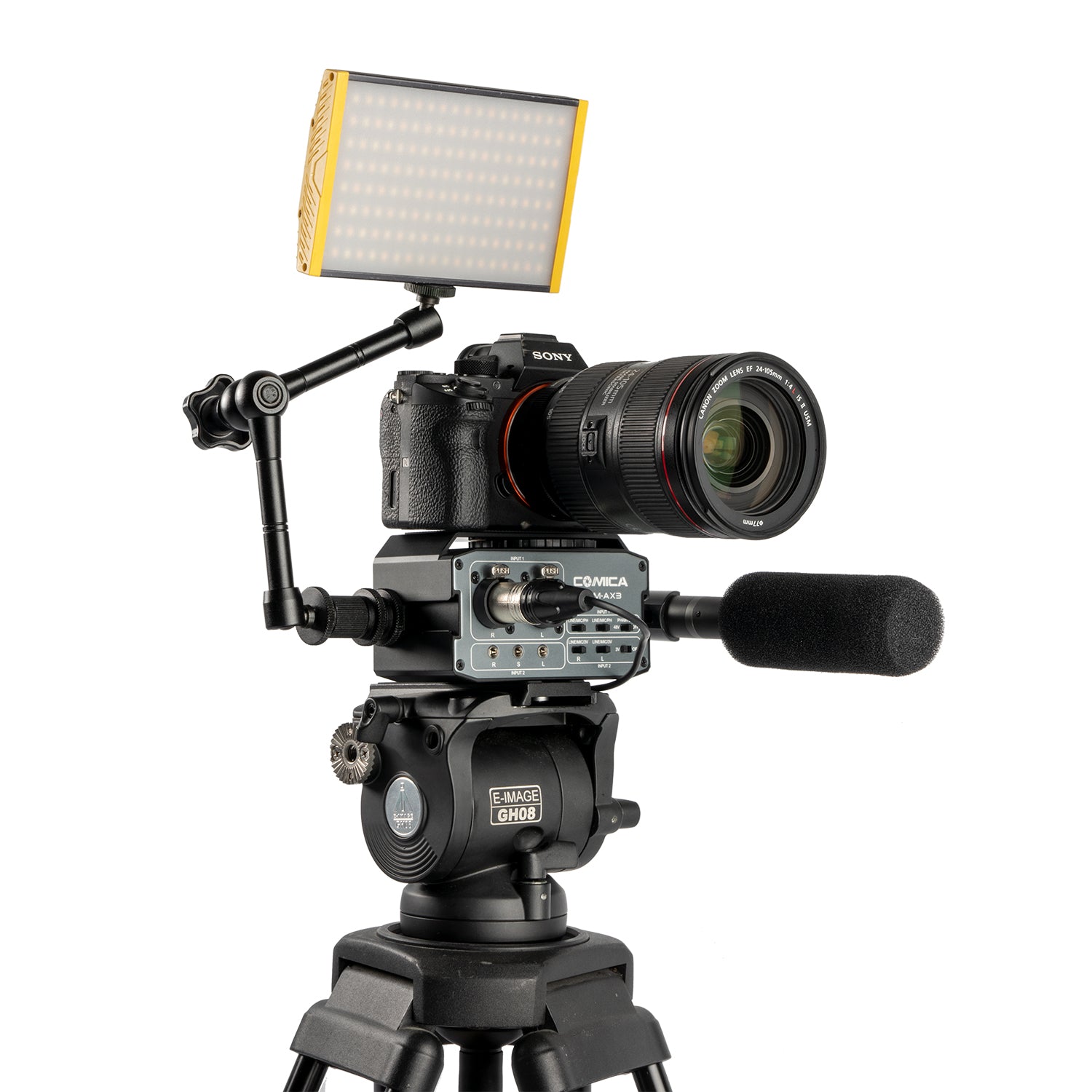 Comica Audio CVM-AX3 Dual-Channel Audio Mixer for DSLRs