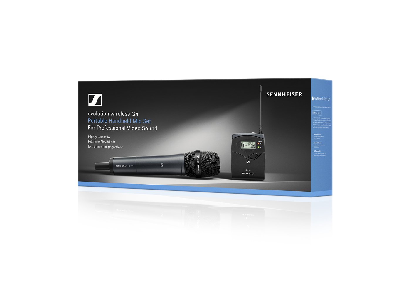 Sennheiser EW 135P G4 Camera-Mount Wireless Cardioid Handheld Microphone System (A: 516 to 558 MHz)