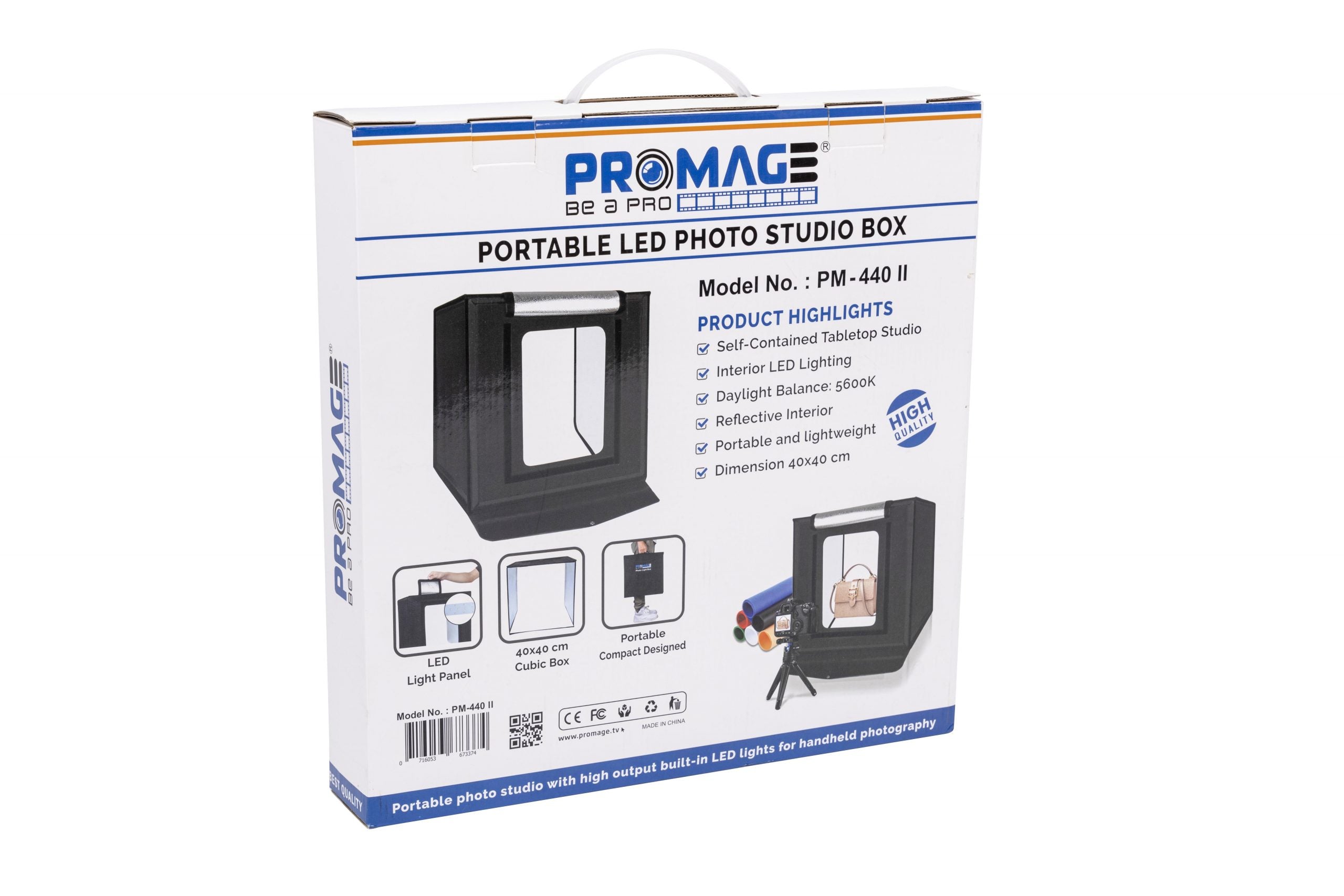 PROMAGE PHOTO BOX LED 40*40CM PM-440 II