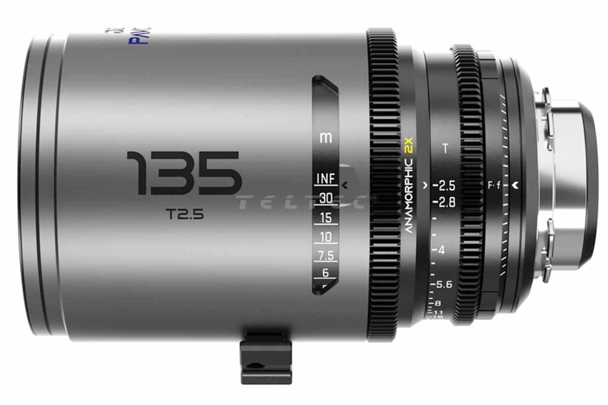 DZOFilm PAVO 2x Anamorphic Marco 65mm/180mm T2.8, 135mm T2.5 3-Lens Set (Blue Coating, PL/EF Mount, Feet)