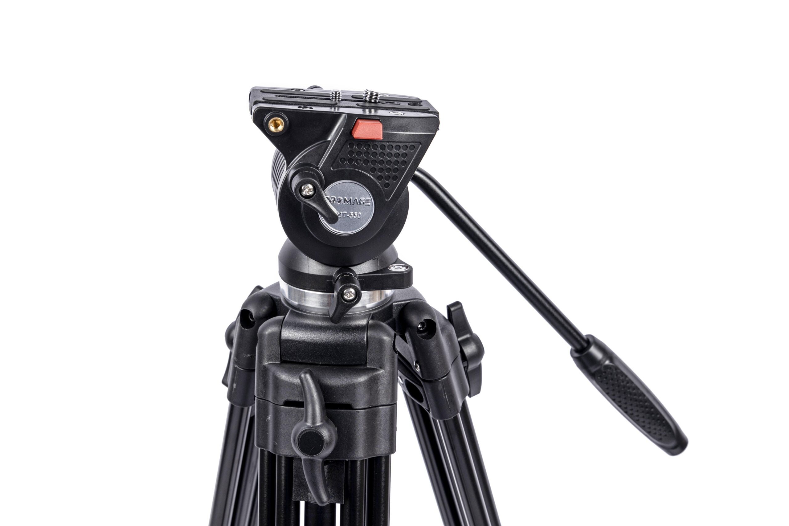 PROMAGE Aluminum Alloy Video Tripod (PMT-550) and Carrying Bag