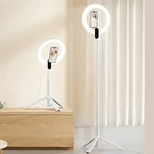 Ulanzi 10-inch Ring Light with Stand and Magnetic Phone Mount (LT030)