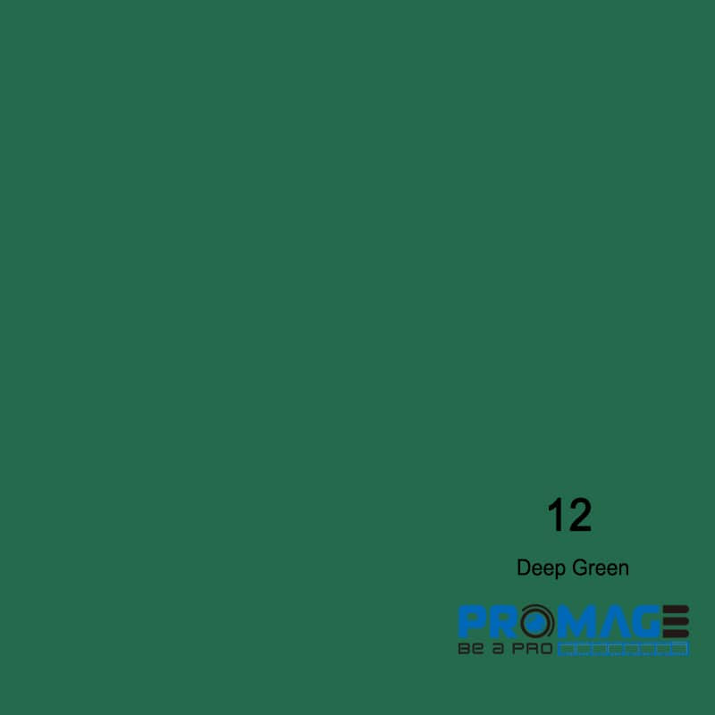 PROMAGE DEEP GREEN Background Paper (PM-PB12) 2.72m x 10m
