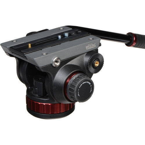 Manfrotto 502HD Pro Video Head with Flat Base (3/8""-16 Connection)