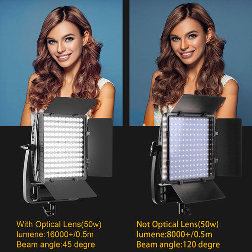 GVM LT 50S Bi-Color Dimmable LED Video Light Panel