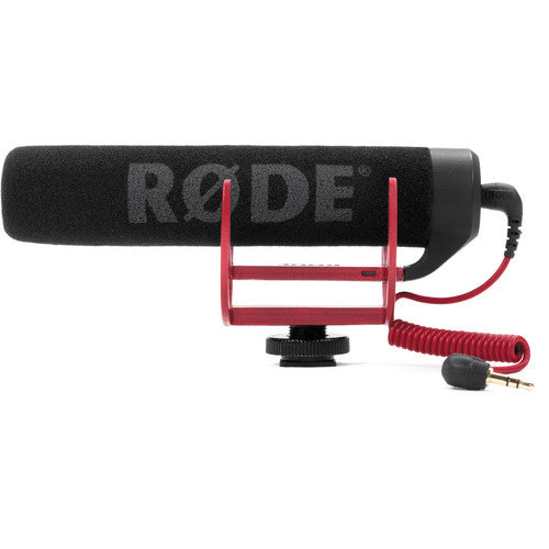Rode VideoMic GO Camera-Mount Shotgun Microphone Kit with DeadCat GO Windshield