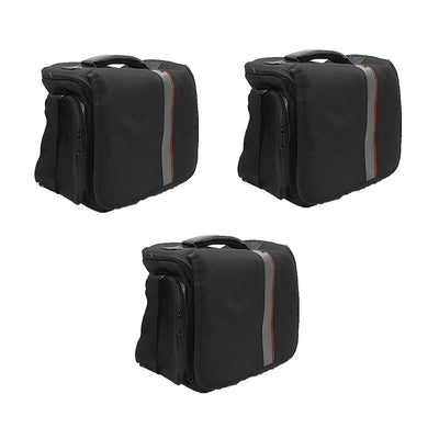 Waterproof Anti-Shock Dslr Camera Bag For Canon, Nikon, Samsung, And Sony Camera Bag -9003 Pack Of 3Pcs