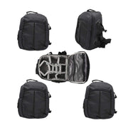Solibag Slr Camera Travel Backpack Waterproof Carry Bag For Canon, Nikon, Sony, Pentax Black Shoulder Case -7001 Pack Of 5Pcs