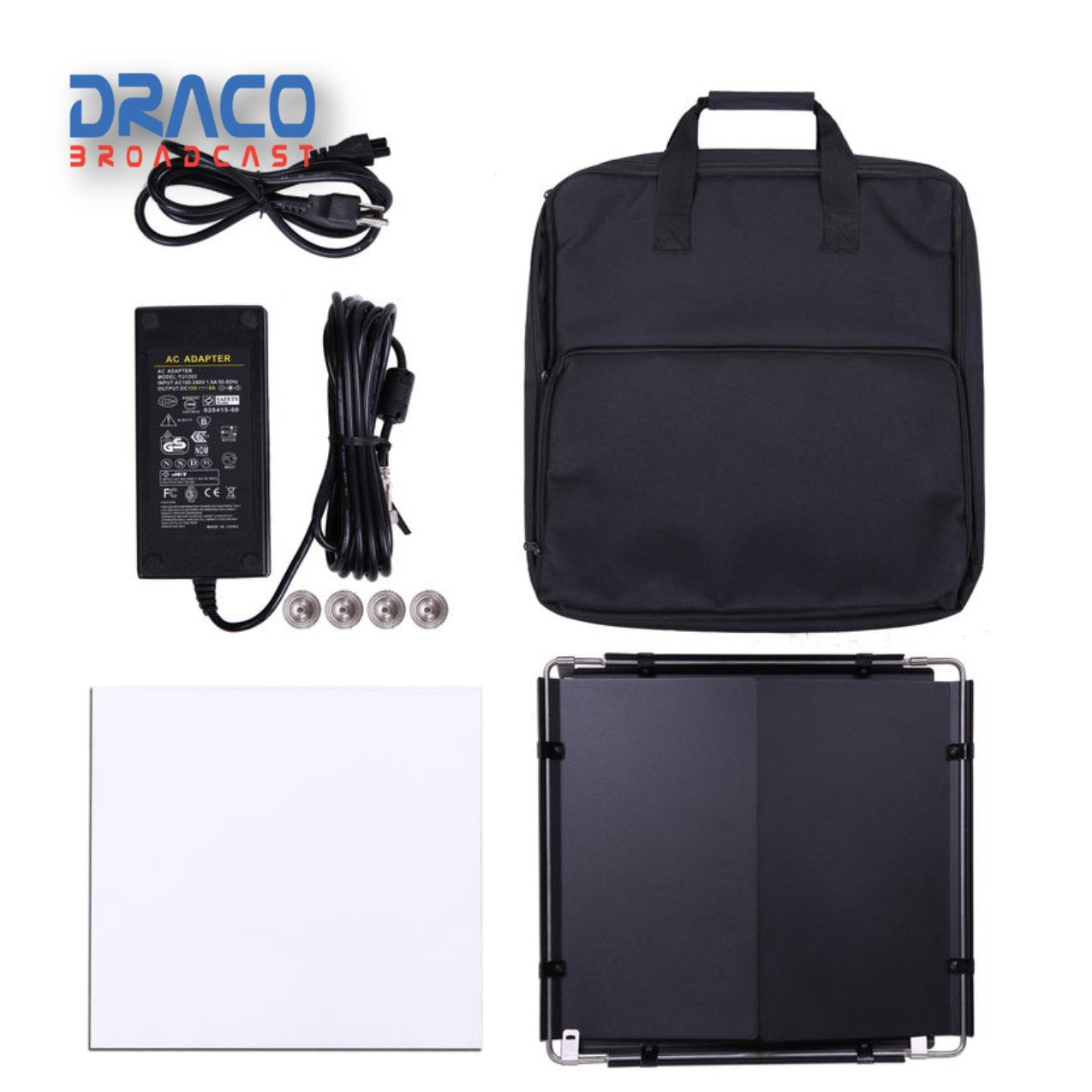 Dracast LED500 Silq Daylight LED 3 Light Kit