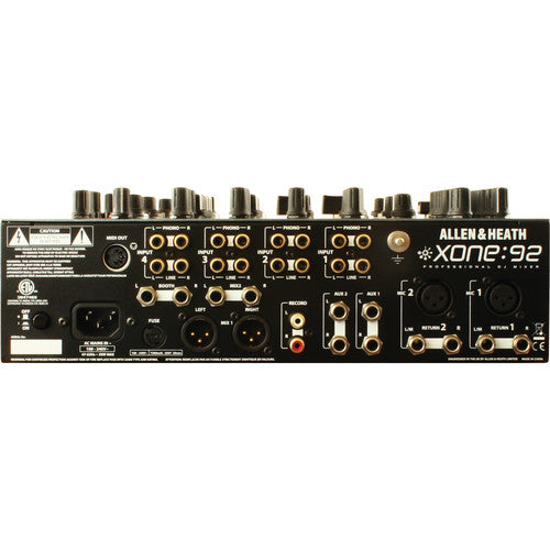 Allen &amp; Heath XONE:92 Professional Six-Channel Club/DJ Mixer