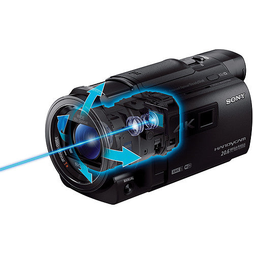 Sony 64GB FDR-AXP35 4K Camcorder with Built-In Projector (PAL)