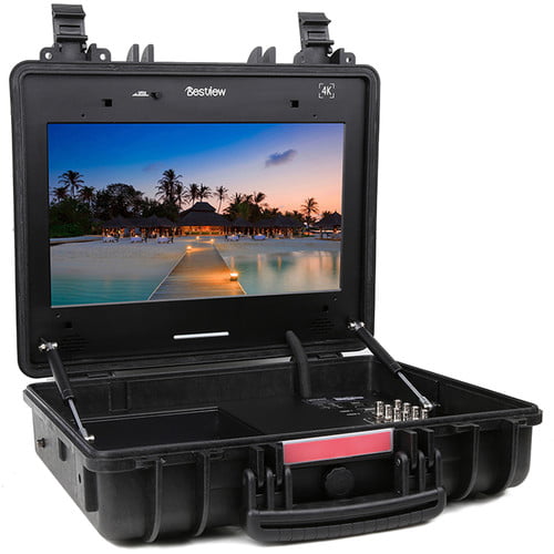 Desview 17"" Portable UHD 4K HDMI Quad-Split Broadcast Director's Monitor