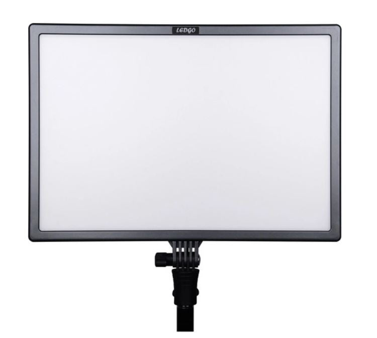 Ledgo LG-E2686 Bi-Color LED Large Pad 2-Light Kit with Eggcrate Grid and Bag