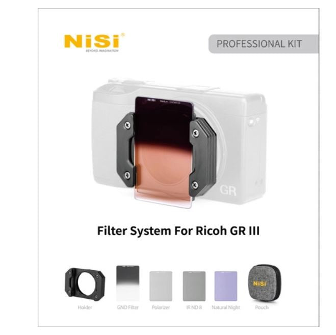 NiSi Filter System for Ricoh GR III Digital Camera (Professional Kit)