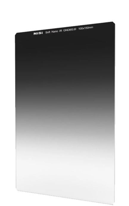 NiSi 100x150mm Nano Soft-Edge Graduated IRND 0.9 Filter (3-Stop)