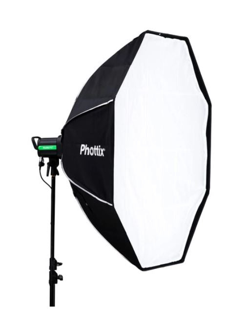 Phottix Small Double-Folding Shoot-Through Umbrella (36"", White)