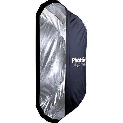 Phottix Raja Oval Softbox with Grid (20 x 47"")