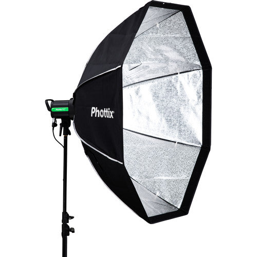 Phottix Small Double-Folding Shoot-Through Umbrella (36"", White)