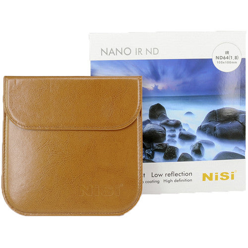 NiSi 150 x 150mm Nano IRND 1.8 Filter (6-Stop)
