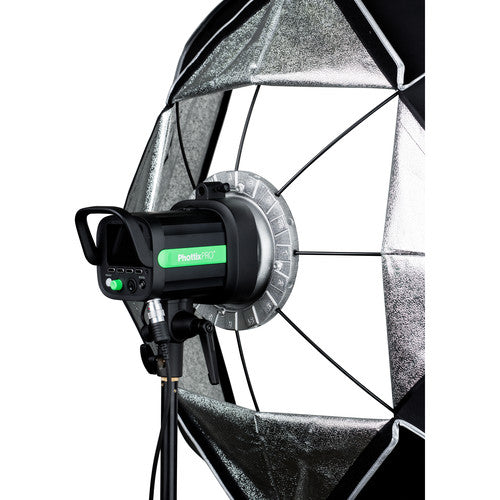 Phottix Small Double-Folding Shoot-Through Umbrella (36"", White)