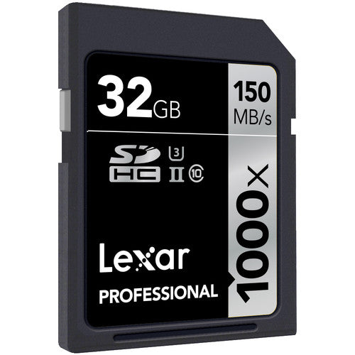 LEXAR 32GB PROFESSIONAL UHS-II SD CARD