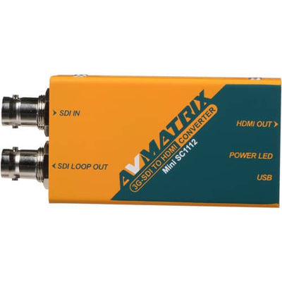 AV Matrix Mini 3G-SDI to HDMI Pocket-Size Broadcast Converter SC1112