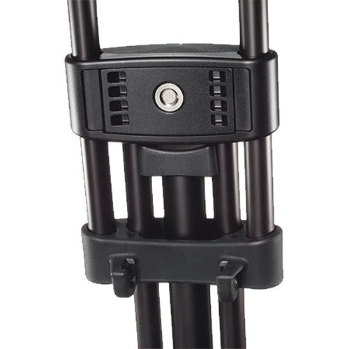 Libec LX10 Two-Stage Aluminum Tripod System and H65B Head and Ground-Level Spreader