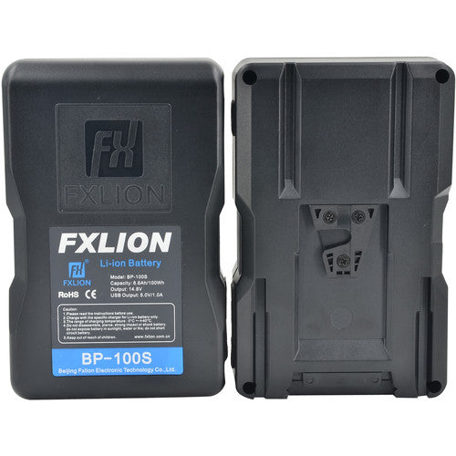 Fxlion BP-100S Cool Black Battery - 14.8V / 98Wh V-Mount Battery