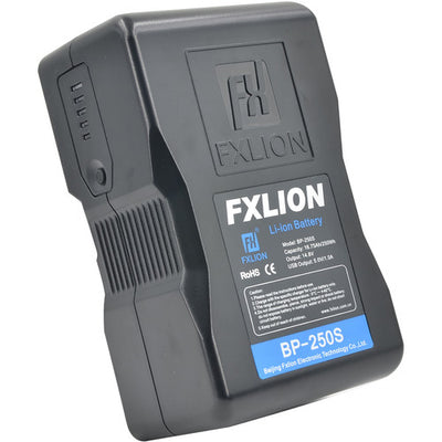 Fxlion BP-250S Cool Black Battery - 14.8V / 250Wh V-Mount Battery