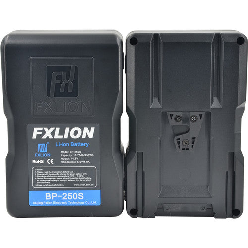 Fxlion BP-250S Cool Black Battery - 14.8V / 250Wh V-Mount Battery