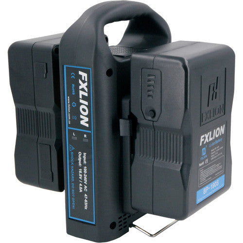 Fxlion PL-Q80B Single-Channel V-Mount and BP Li-Ion Battery