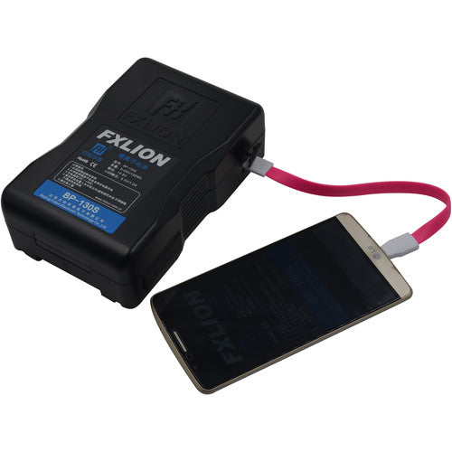 Fxlion BP-130S Cool Black Battery - 14.8V / 130Wh V-Mount Battery