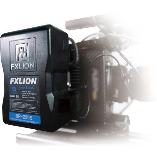 Fxlion BP-250S Cool Black Battery - 14.8V / 250Wh V-Mount Battery