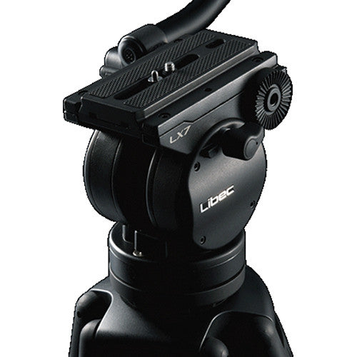 Libec LX10 Two-Stage Aluminum Tripod System and H65B Head and Ground-Level Spreader