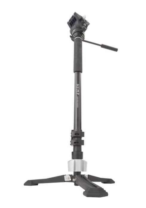 Libec Hands-Free Monopod Kit with TH-X Pan-and-Tilt Video Head and Bowl Clamp