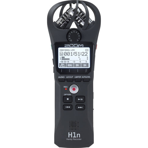 Zoom H1n Recorder Kit with Rode smartLav+ and TRRS to TRS Adapter (Black)