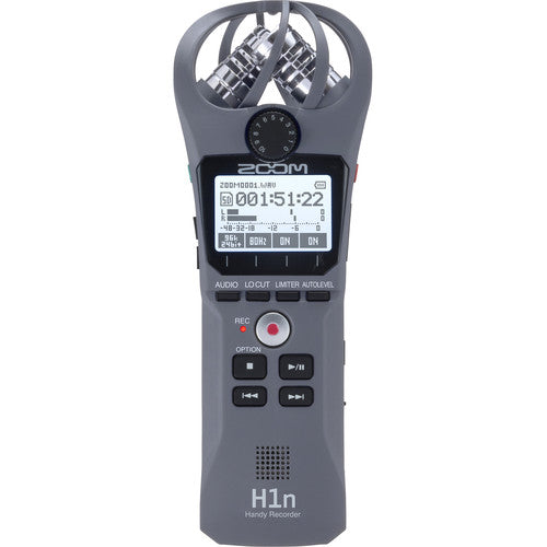 Zoom H1n Recorder Kit with Rode smartLav+ and TRRS to TRS Adapter (Gray)