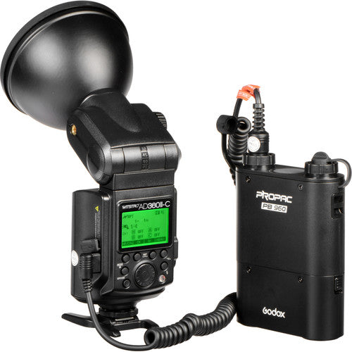 Godox AD360II-C WITSTRO TTL Portable Flash with Power Pack Kit for Canon Cameras