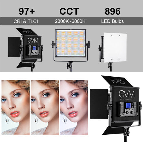 GVM 896S Bi-Color LED Panel
